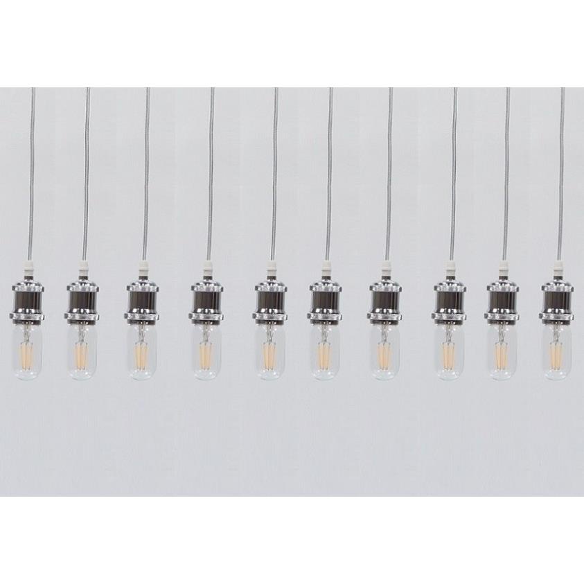 Bộ 10 dây đèn thả cổ điển bóng đèn Led Edison T45 4W