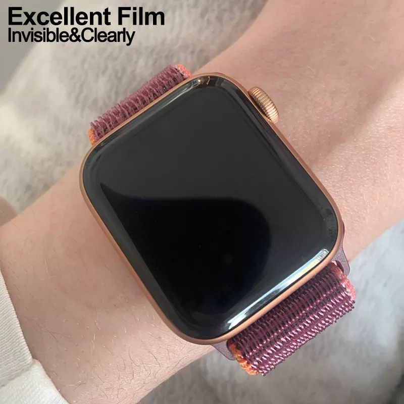 [tặng 1 miếng TPU khi mua 2 miếng 3D] Dán Cường Lực Dẻo APPLE WATCH 3D Full Màn - Bảo Vệ Full Màn Hình Size 40/44MM