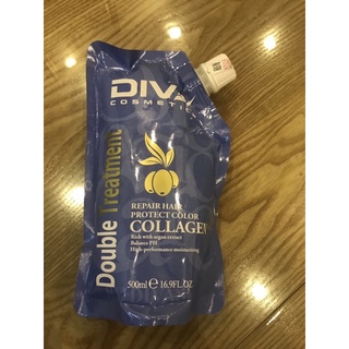 Túi hấp Diva Collagen 500ml chính hãng 100%