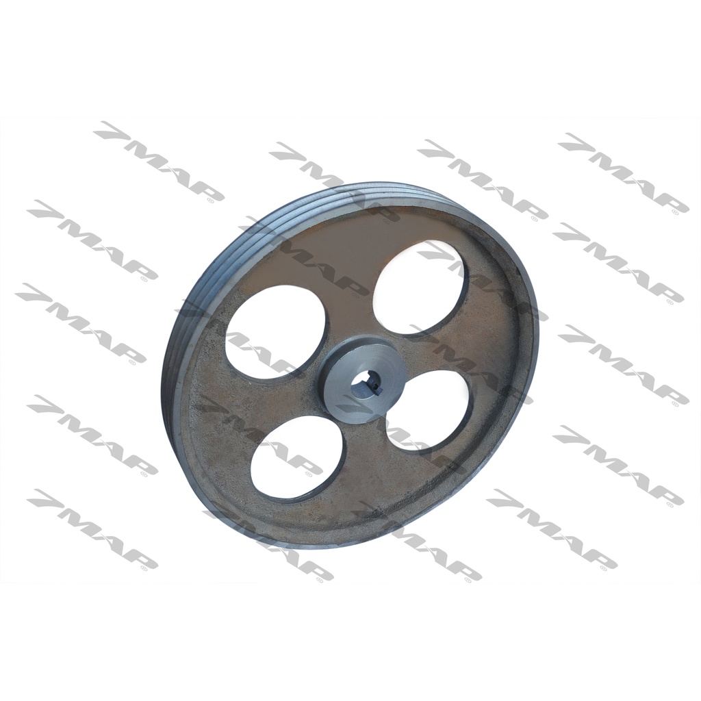 Puly Buly Pulley Gang 600 x 3 Rãnh B Hàng Đĩa Dày