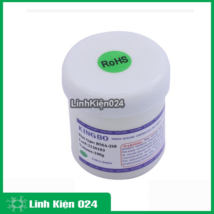 Mỡ hàn KINGBO RMA-218 100g Cao Cấp