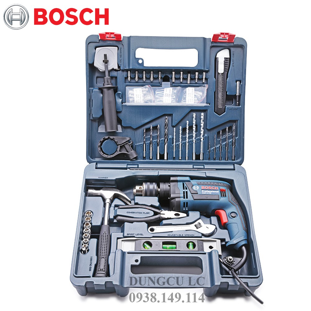 BỘ MÁY KHOAN 650W BOSCH GSB 13RE(100 PCS)