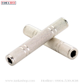 Jack nối 2 đầu 6.35 mm audio 2 đầu cái
