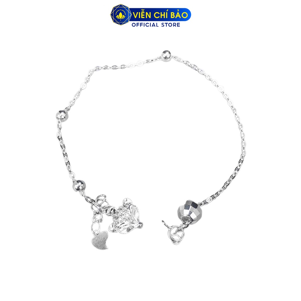 Lắc tay bạc nữ Viễn Chí Bảo Cửu Vỹ Hồ Ly chất liệu bạc 925 phụ kiện trang sức L200074x-T