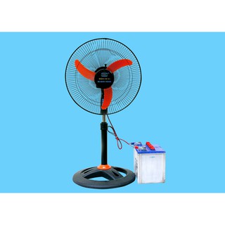 Combo 2 quạt ắc quy 12V điện cơ 91