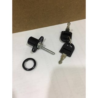 Khóa tủ 3 ngăn màu đen