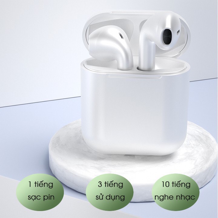 ✴️✴️Bảo Hành Lỗi Đổi Mới 30 Ngày ✴️✴️ Cam Kết Nghe Hay✴️✴️ Tai Nghe Bluetooth Không Dây Inpods12 Điều Khiển Cảm Biến