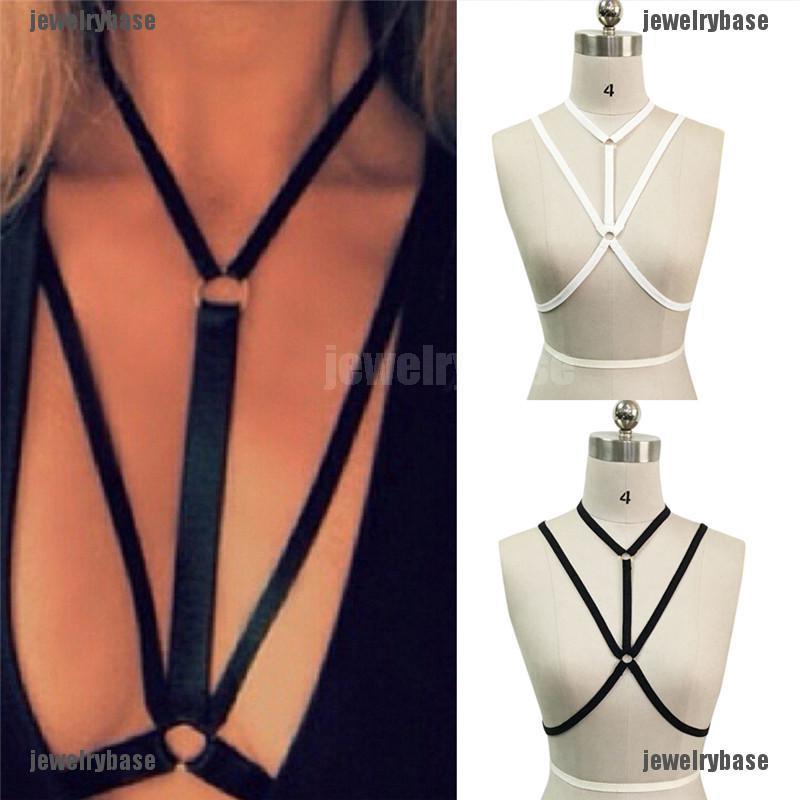[base] Hollow top pure elastic band bra women sexy clothes