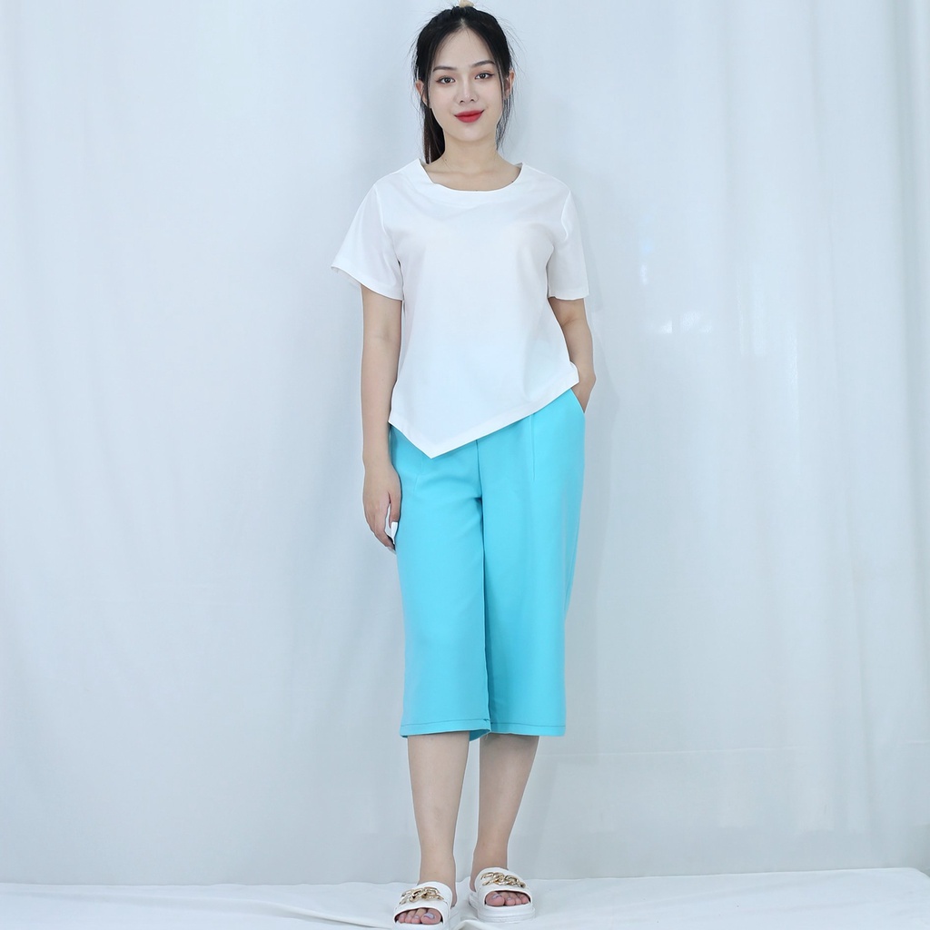Bộ đồ bộ KIỂU 2 MẦU XÉO VẠT - Thoải Mái Nhẹ Nhàng