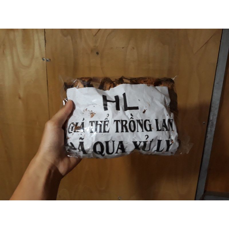 Vỏ Sơ Dừa Nguyên Miếng Đã Qua Xử Lý Giá Thể Trồng Lan Và Hoa Kiểng