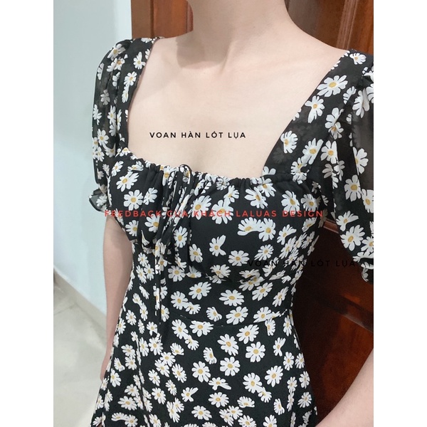 Đầm xẻ tà bigsize maxi form dài Laluas