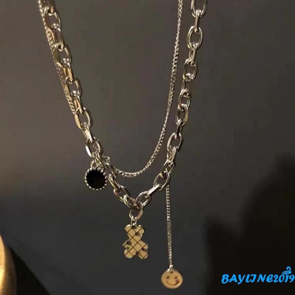 Vòng cổ nữ mặt hình mặt cười thời trang cá tính