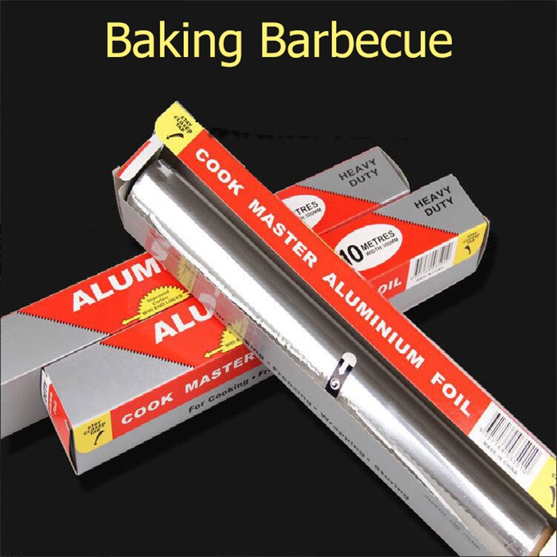 Cuộn giấy bạc tiện lợi dùng để nướng thịt BBQ cỡ 5m