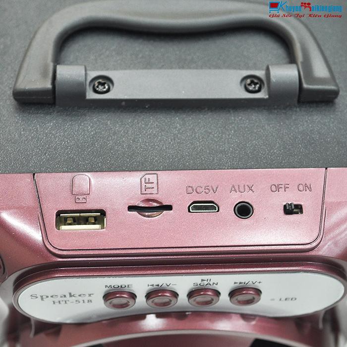 Loa gỗ Bluetooth xách tay DL33