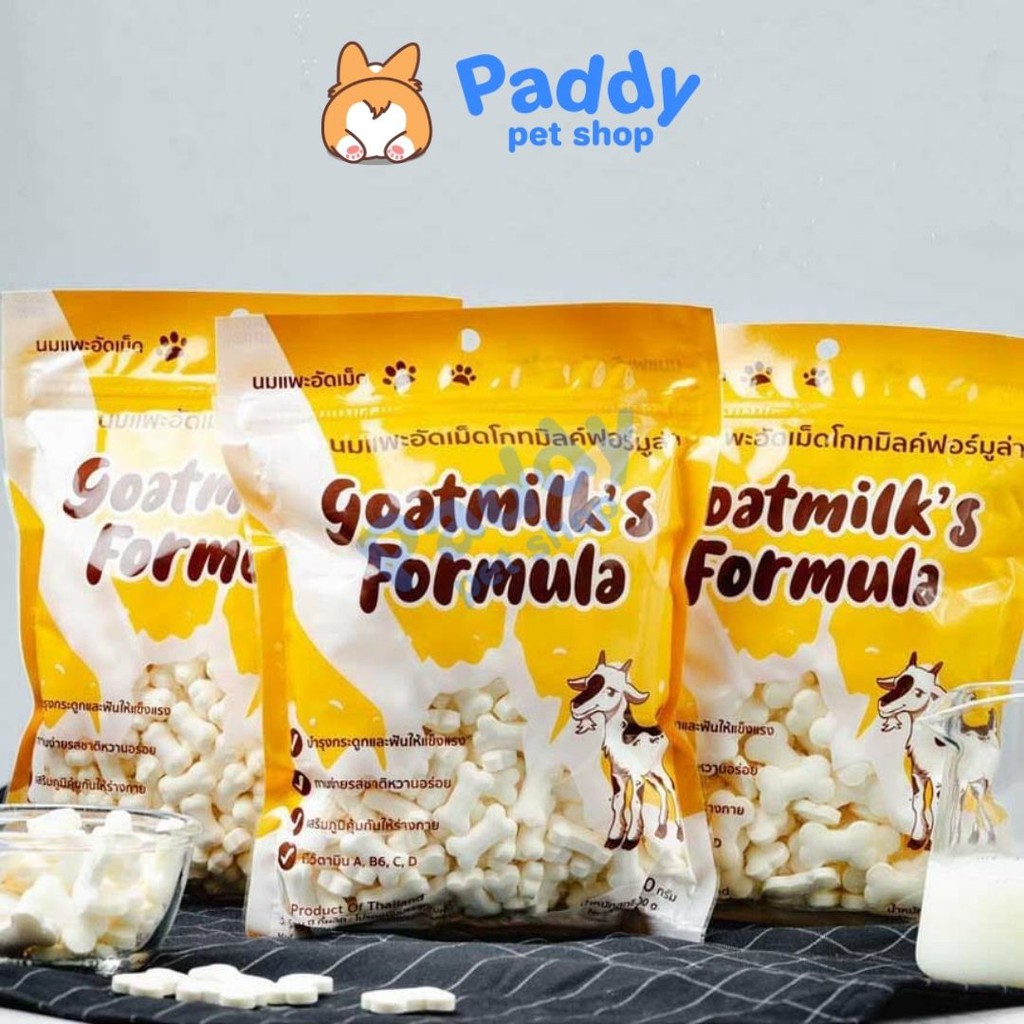 Xương Kẹo Sữa Dê Cô Đặc Goatmilk's Formula Cho Chó (Nhập khẩu Thái Lan)