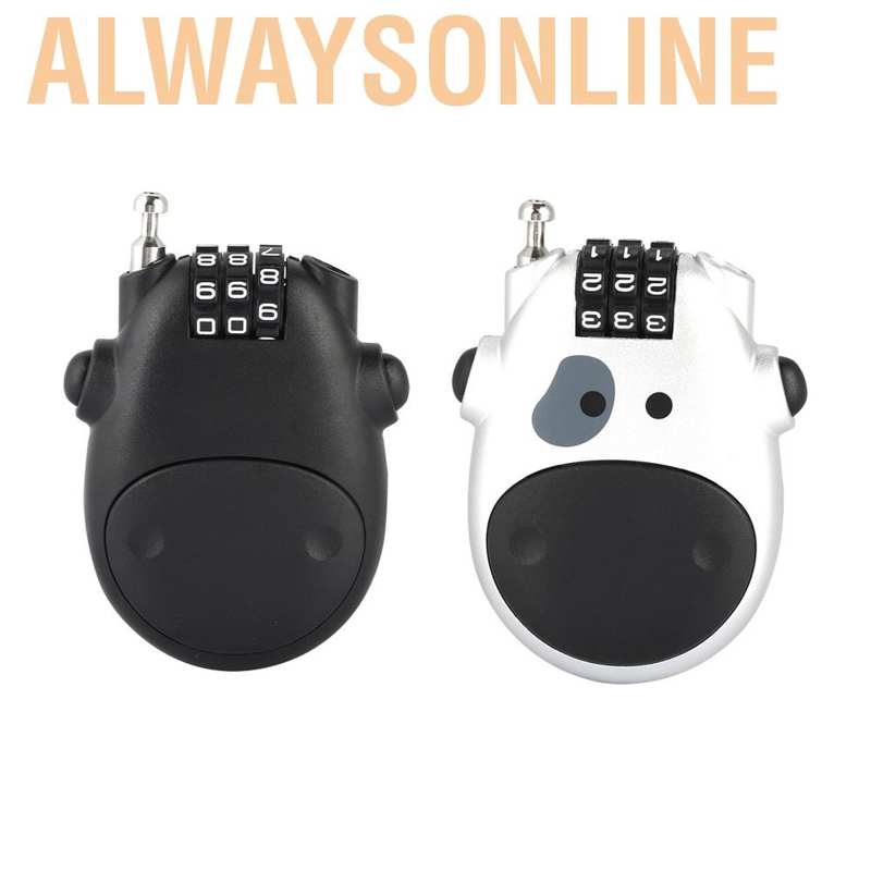 Ổ Khóa Xe Đạp 3 Chữ Số An Toàn Cho Bé