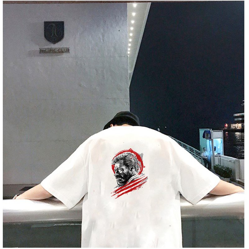 Áo thun unisex form rộng Nhật Bản đẹp độc lạ phong cách cá tính vải dày mịn 2019T2314