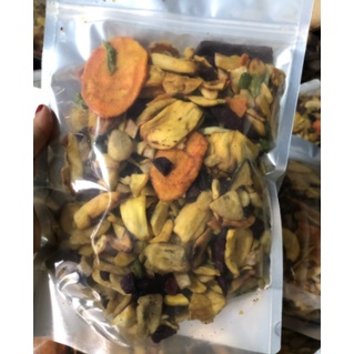 500gr thập cẩm sấy vỡ đủ vị - hàng vụn