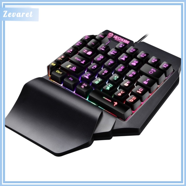 Bàn Phím Chơi Game Có Đèn Nền Mini Cho Điện Thoại/Máy Tính Bảng