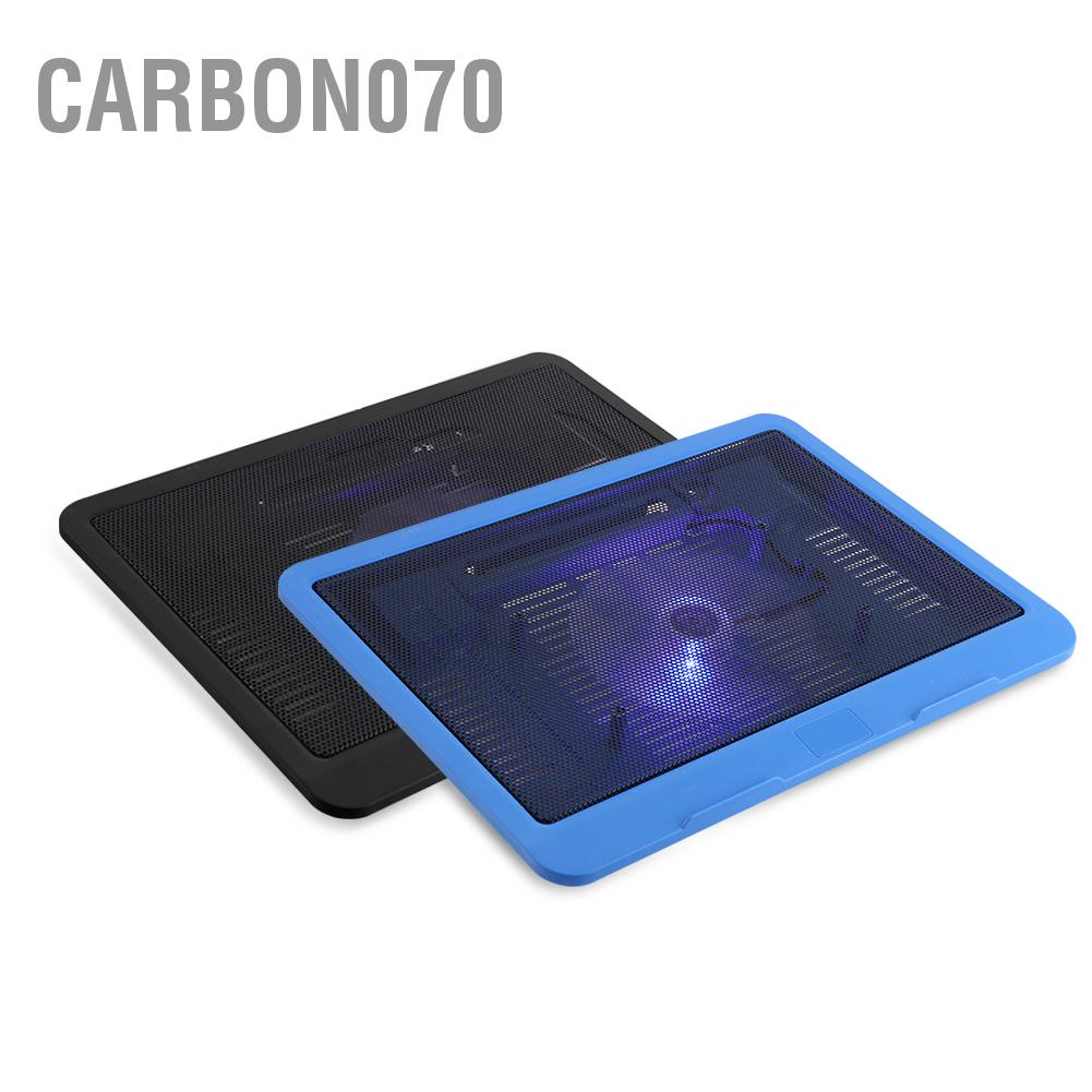 Carbon070 Laptop Cooler Cooling Pad Base Big Fan USB Stand for 14&quot; or Below Notebook