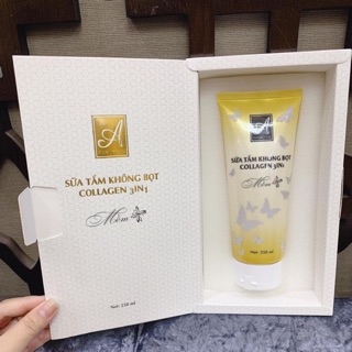 SỮA TẮM KHÔNG BỌT COLLAGEN 3IN1 ( Mềm )