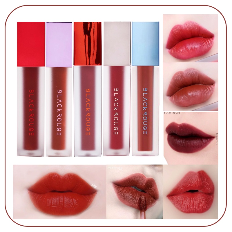 Son Black Rouge air fit velvet tint kem lì mịn môi 36.6g có ảnh shop chụp