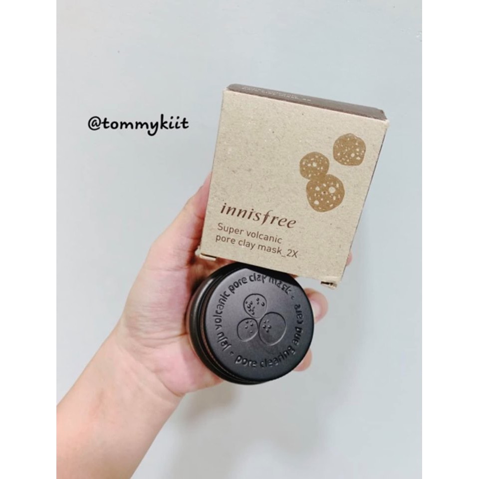 🌿🌿Mặt Nạ tro núi lửa Innisfree Super Volcanic Pore Clay Mask 2X