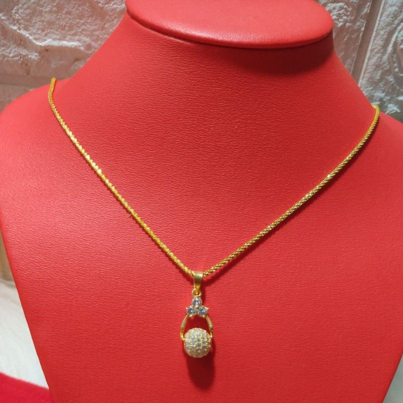 DÂY CHUYỀN CẦU BÌNH AN BẠC XI VÀNG