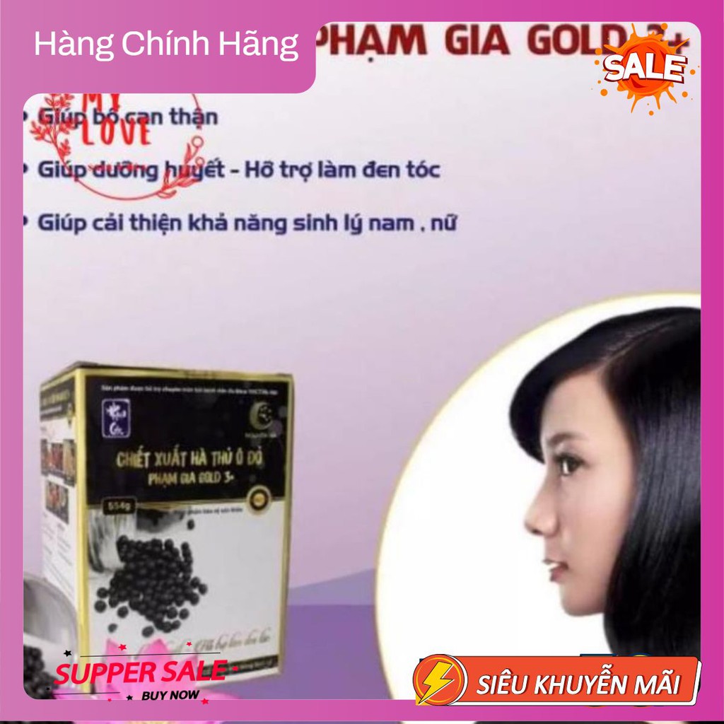 ☘️ Hà thủ ô đỏ mật ong Phạm Gia, hết bạc tóc, rụng tóc và làm đen tóc, kích thích mọc tóc