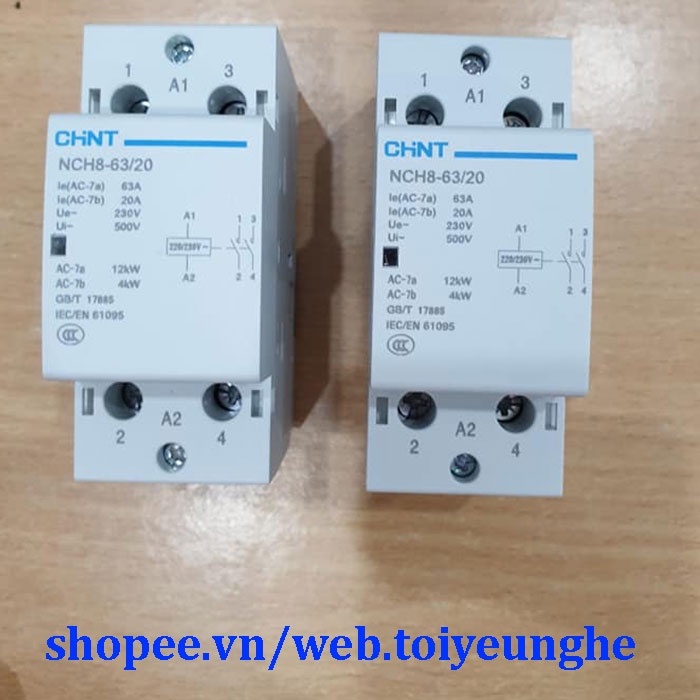 Khởi 2P 63A, 40A, 25A, 20A CHÍNH HÃNG