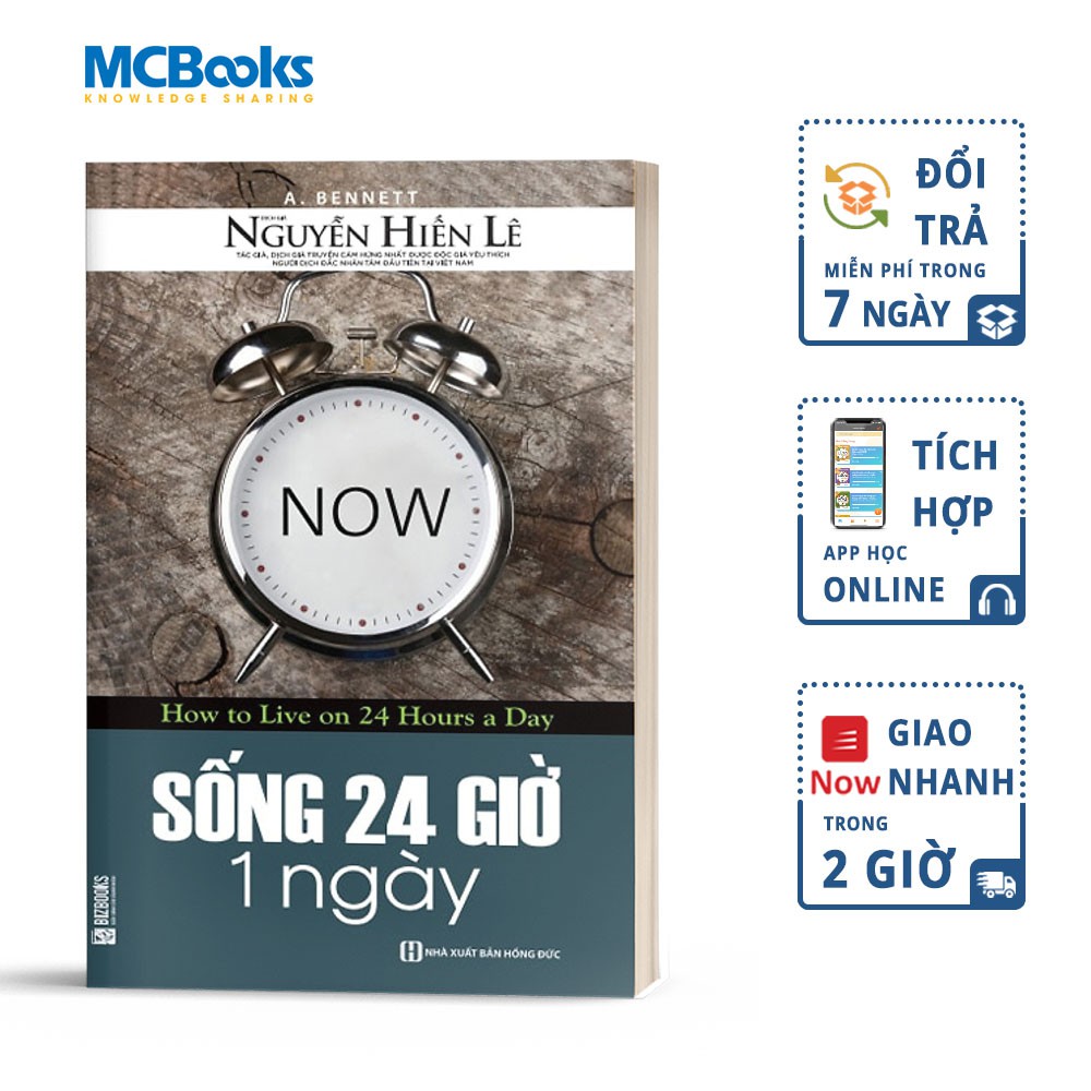 Sách - Sống 24 Giờ 1 Ngày - BIZBooks