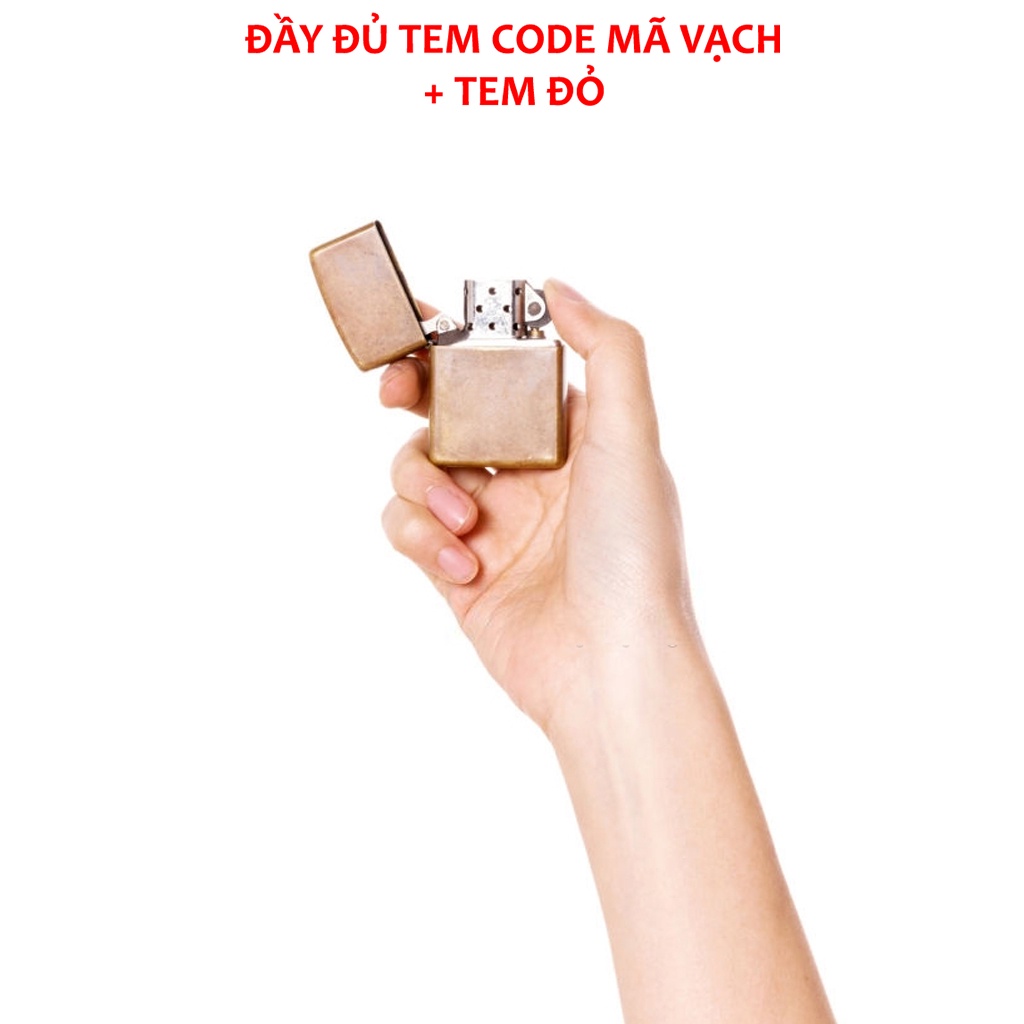 Bật zippo Hồng, hộp quẹt đáy la mã chính hãng vỏ dày