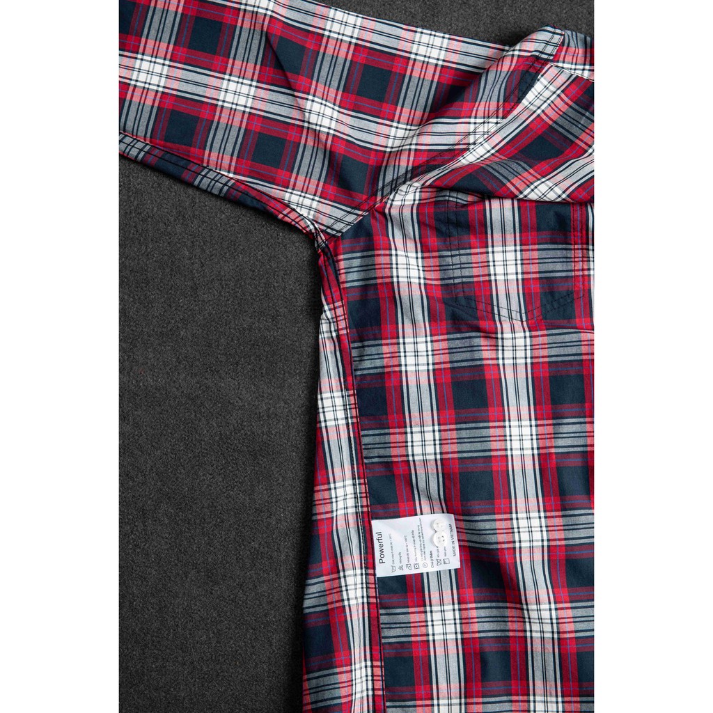 [Mã FAMAYMA2 giảm 10K đơn 50K] Áo sơ mi cao cấp 2020,100% cotton,màu đỏ,kẻ caro | BigBuy360 - bigbuy360.vn