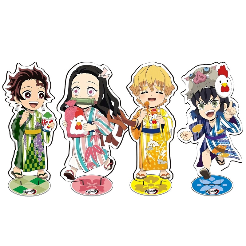 Mô Hình Nhân Vật Anime Demon Slayer Kimetsu No Yaiba Kamado Tanjirou Nezuko Kanawo Zenitsu Inosuke Giyuu