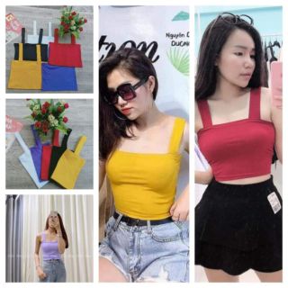 Áo 2 dây bản to