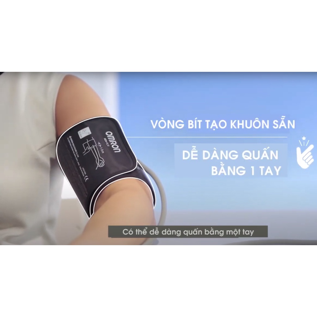 Máy Đo Huyết Áp Omron HEM - 7361T - Kết nối Bluetooth