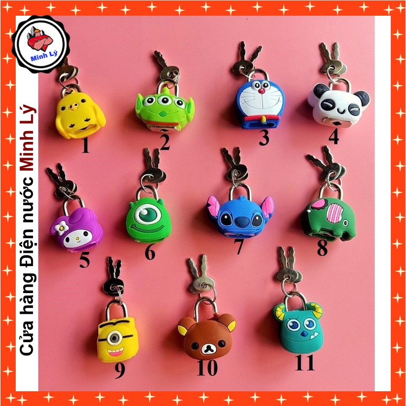 Ổ Khóa Mini Dễ Thương
