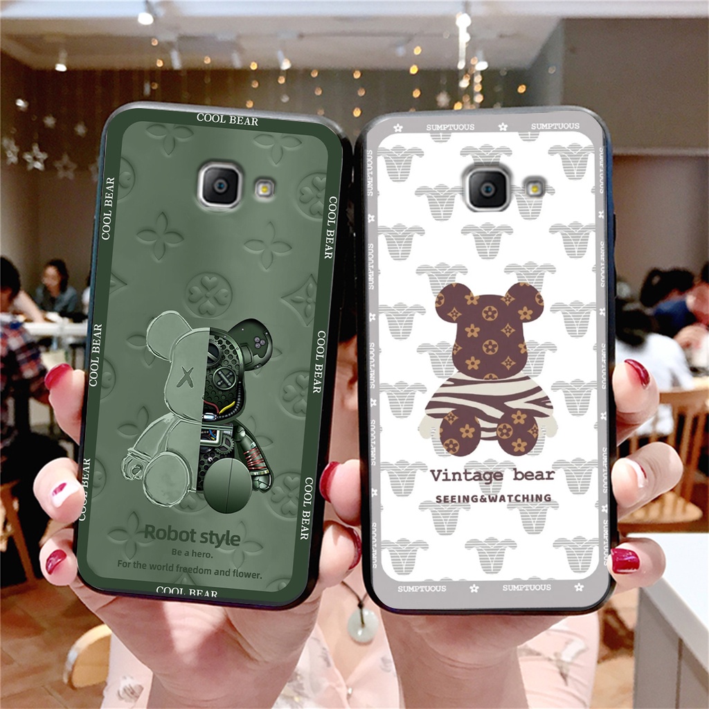 Ốp lưng Samsung A9 Pro - Samsung C9 Pro mẫu BEARBRICK/ Kaws thể thao cá tính,cute,giá rẻ