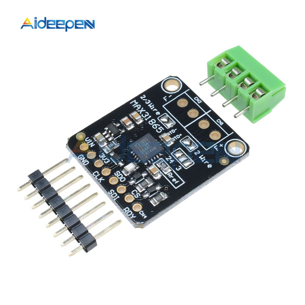 Mô Đun Cảm Biến Nhiệt Độ 3.3v / 5v Max31865 Cho Arduino Pt100 / Pt1000 Rtd To Digital