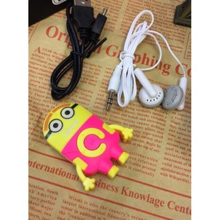 (CXD6)  Máy nghe nhạc - hình minions, siêu cute(subii)