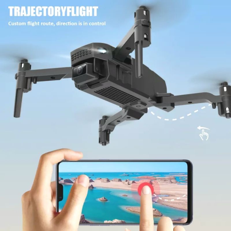 Máy bay điều khiển Flycam Drone mini có camera 4K HD FPV trực tiếp