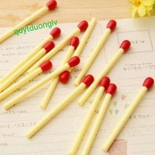🍊Bút nước que diêm - mực xanh Bút các loại