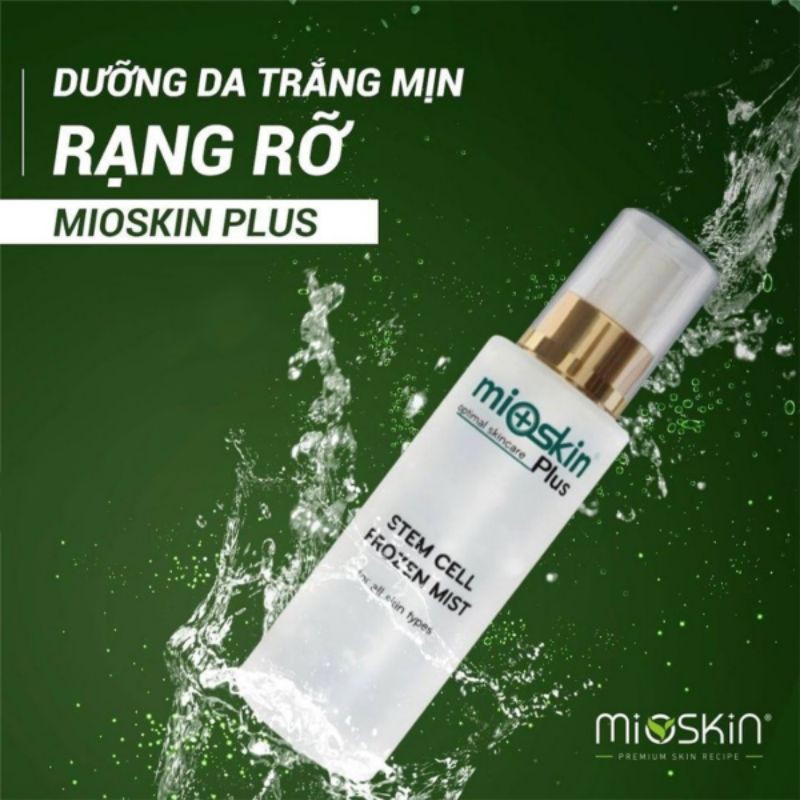 [TẶNG ÁO MƯA MIOSKIN] Xịt Dưỡng Tế Bào Gốc Mioskin Plus 100ml Tem SMS