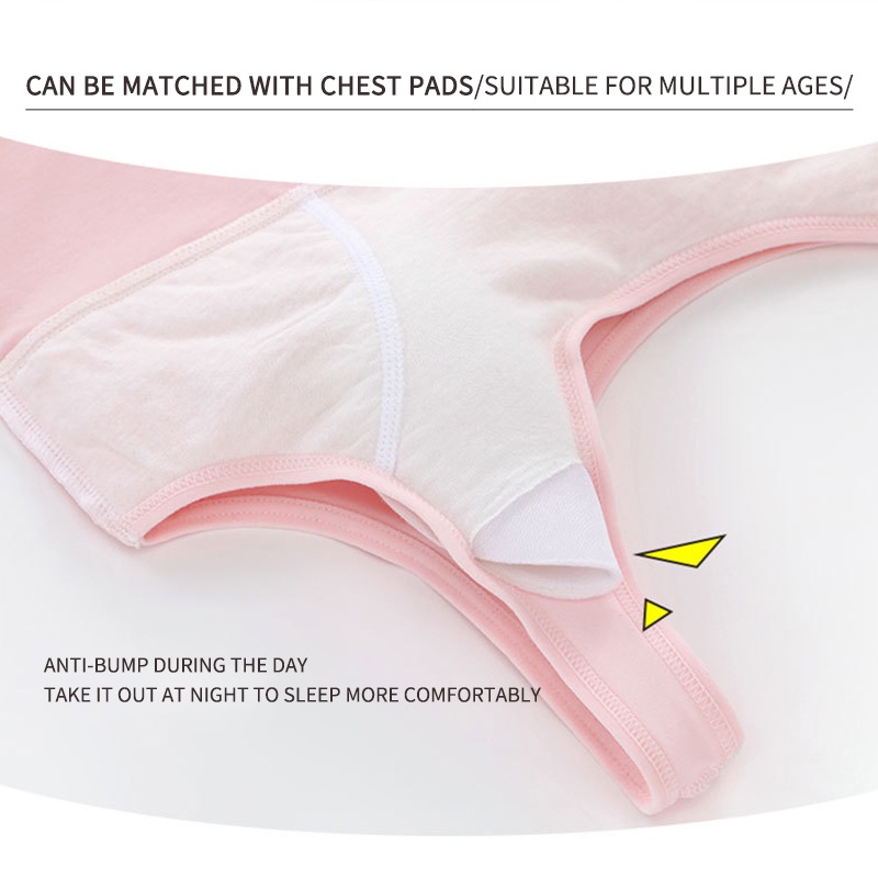 Áo Lót Cotton Hai Dây Xinh Xắn Dành Cho Nữ