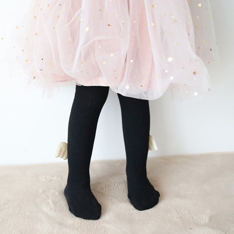 Quần tất chất liệu cotton đính cánh thiên thần đáng yêu cho bé gái