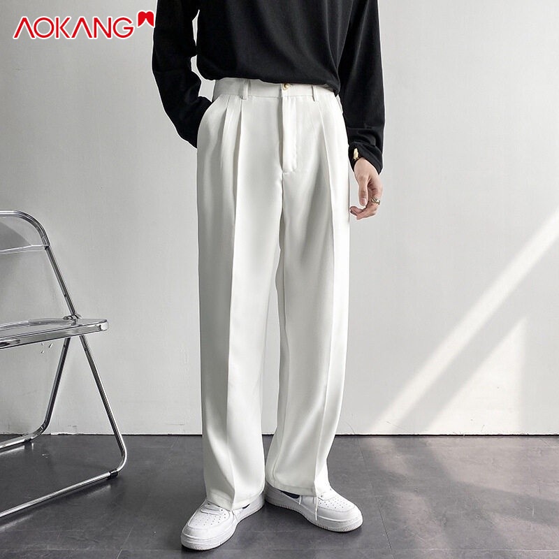 Quần dài AOKANG ống rộng thời trang công sở cho nam
