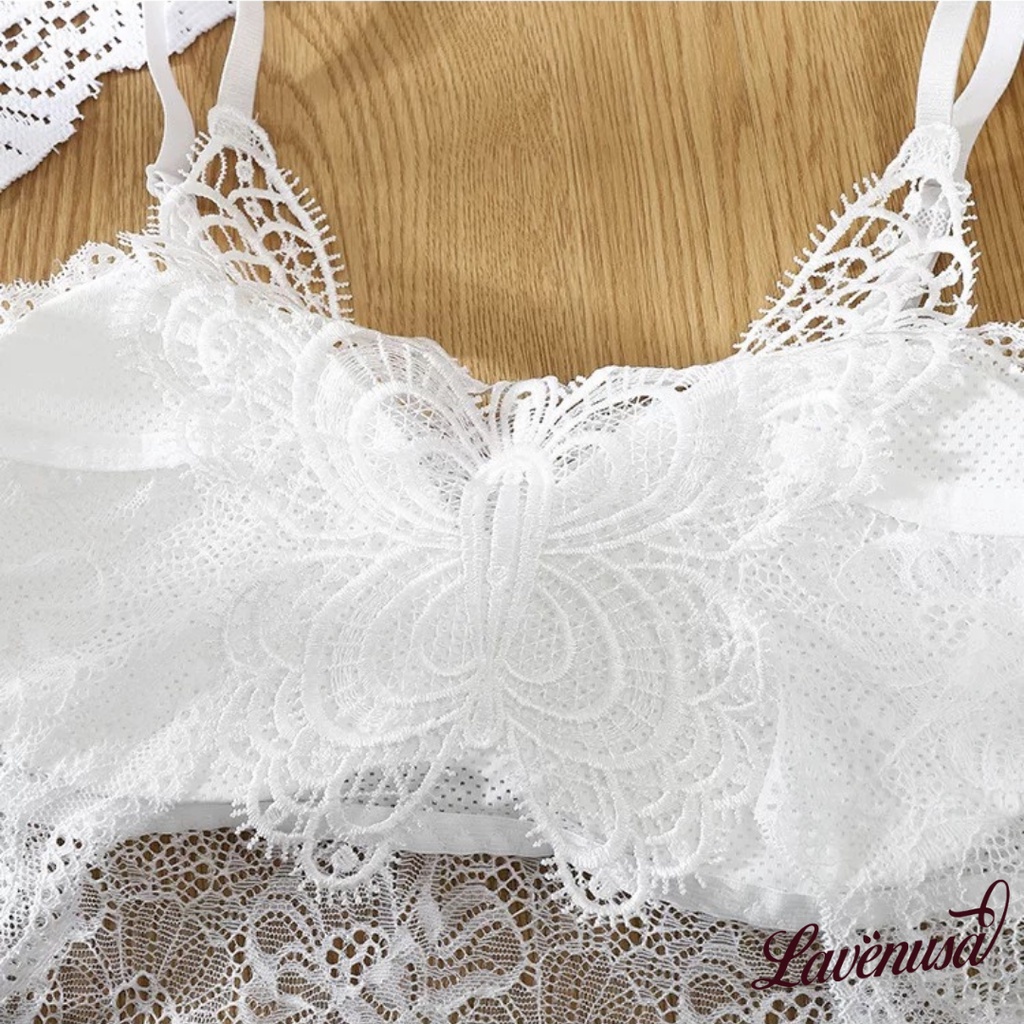 Áo lót nữ ren đệm mỏng không gọng sexy quyến rũ freesize LAVENUSA AL45