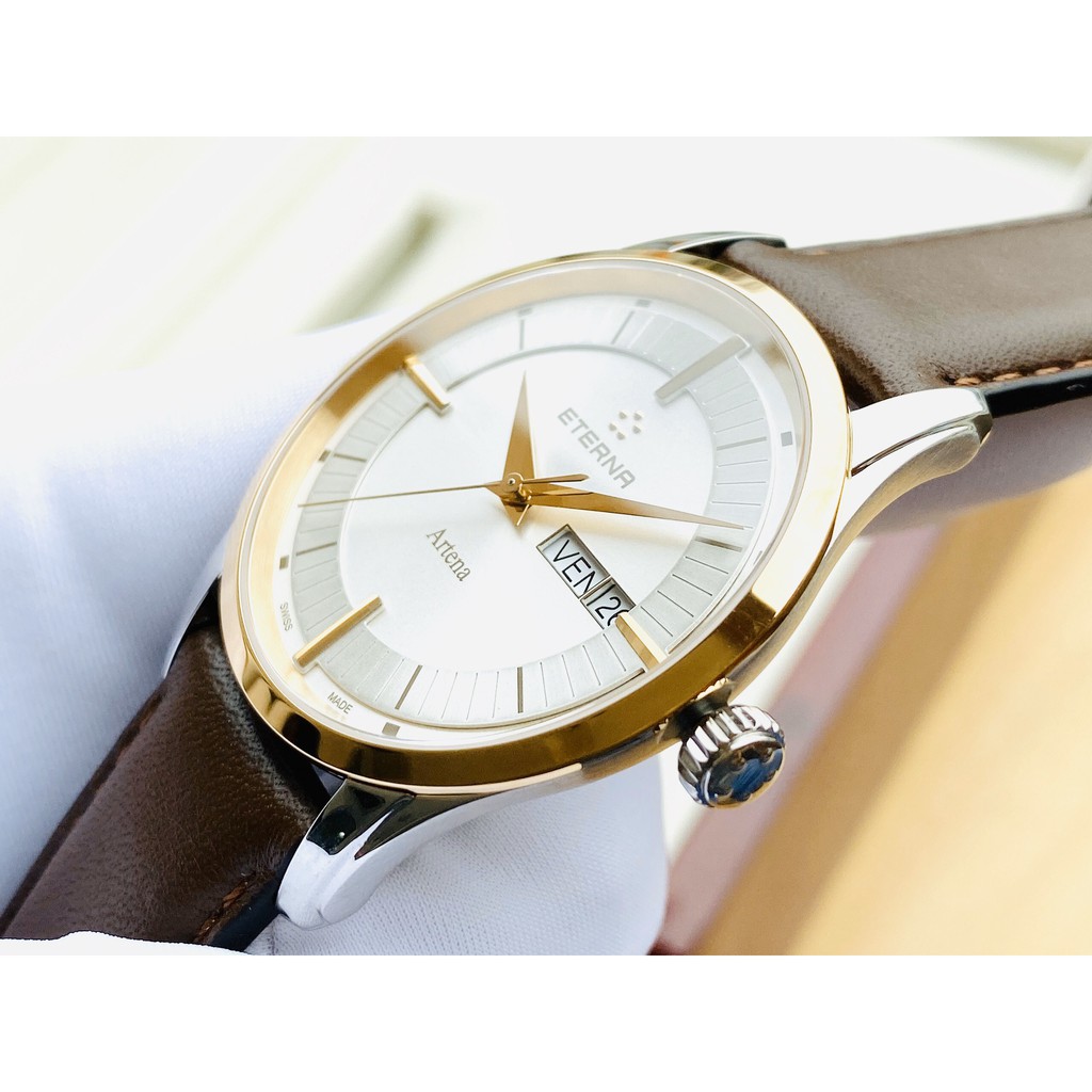 Đồng Hồ Nam Eterna Thụy Sĩ 2525.53.11.1344 trẻ trung sang trọng