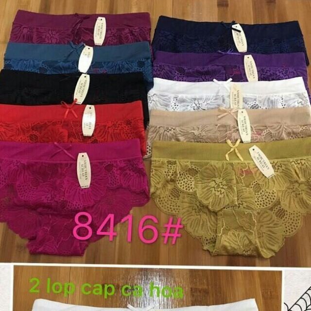 Combo 10quần ren víc 8416