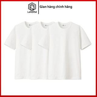 💎RẺ NHẤT SHOPEE💎 COMBO 3 Áo thun NAM NỮ Unisex LANORM Basic Tee phông trơn oversize